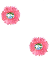 Gemma Layne Resin Flower Stud Earrings