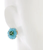 Gemma Layne Resin Flower Stud Earrings