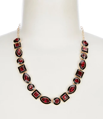 Gemma Layne Stone Inset Collar Necklace