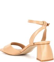 Gianni Bini Alivia Leather Block Heel Sandals