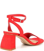 Gianni Bini Alivia Nubuck Block Heel Sandals