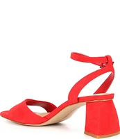 Gianni Bini Alivia Nubuck Block Heel Sandals