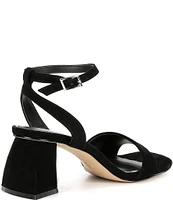 Gianni Bini Alivia Suede Block Heel Sandals