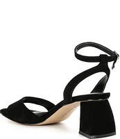 Gianni Bini Alivia Suede Block Heel Sandals