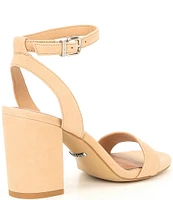 Gianni Bini Arleena Suede Ankle Strap Block Heel Sandals