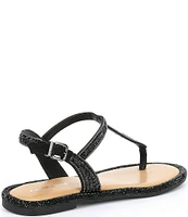 Gianni Bini Avellia Jewel Embellished T-Strap Family Matching Thong Sandals