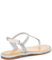 Gianni Bini Avellia Jewel Embellished T-Strap Family Matching Thong Sandals