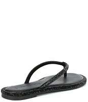 Gianni Bini Betina Bling Embellished Thong Sandals