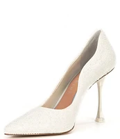 Gianni Bini Bridal Collection TheaThree Pearl Scalloped Pointed Toe Pumps