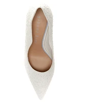 Gianni Bini Bridal Collection TheaThree Pearl Scalloped Pointed Toe Pumps