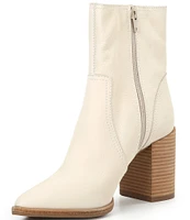 Gianni Bini Darnold Nubuck Block Heel Booties