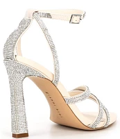 Gianni Bini Fitzthree Rhinestone Embellished Strappy Dress Sandals