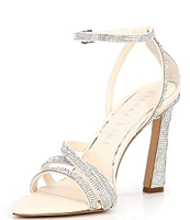 Gianni Bini Fitzthree Rhinestone Embellished Strappy Dress Sandals