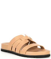 Gianni Bini Gaige Leather Footbed Sandals