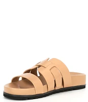 Gianni Bini Gaige Leather Footbed Sandals