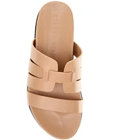 Gianni Bini Gaige Leather Footbed Sandals