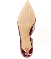 Gianni Bini Gwen Patent Kitten Heel D'Orsay Pumps