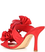 Gianni Bini Hardaway Ruffle Flower Dress Sandals