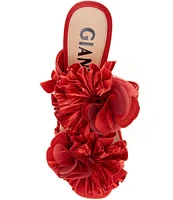 Gianni Bini Hardaway Ruffle Flower Dress Sandals