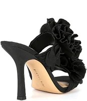 Gianni Bini Hardaway Ruffle Flower Dress Sandals