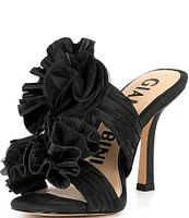 Gianni Bini Hardaway Ruffle Flower Dress Sandals