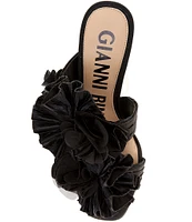 Gianni Bini Hardaway Ruffle Flower Dress Sandals