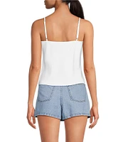 Gianni Bini Harper Satin V-Neck Cami