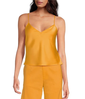 Gianni Bini Harper Satin V-Neck Cami