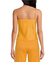 Gianni Bini Harper Satin V-Neck Cami