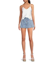 Gianni Bini Harper Satin V-Neck Cami
