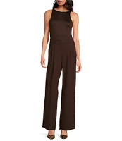 Gianni Bini Hartley Crepe Pleated Straight Wide Leg Coordinating Pants