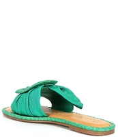 Gianni Bini Jaxson Faille Mismatched Buckle Flat Sandals