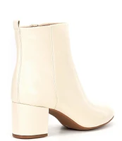 Gianni Bini Jaydennn Leather Block Heel Booties