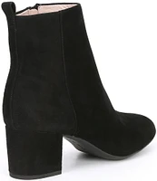 Gianni Bini Jaydennn Suede Block Heel Booties