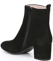 Gianni Bini Jaydennn Suede Block Heel Booties