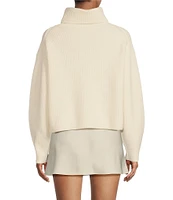 Gianni Bini Juliet Imitation Alpaca Turtleneck Long Sleeve Sweater