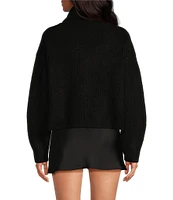 Gianni Bini Juliet Imitation Alpaca Turtleneck Long Sleeve Sweater