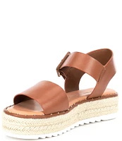 Gianni Bini Keegan Buckle Detail Espadrille Platform Sandals