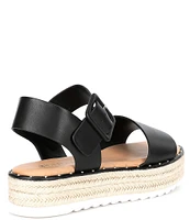 Gianni Bini Keegan Buckle Detail Espadrille Platform Sandals