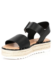 Gianni Bini Keegan Buckle Detail Espadrille Platform Sandals