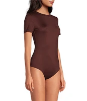 Gianni Bini Layla Short Sleeve Crew Neck Coordinating Bodysuit