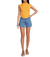 Gianni Bini Madilyn High Rise Denim Shorts
