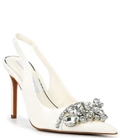 Gianni Bini Mardona Patent Rainbow Jewel Slingback Pumps