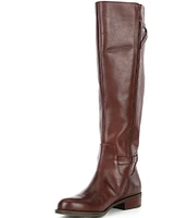 Gianni Bini Marion Buckle Soft Leather Tall Riding Boots