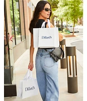Gianni Bini Mariposa Denim Wide Leg Medium Wash Jeans
