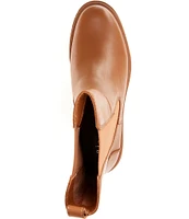 Gianni Bini Marvin Oiled Leather Lug Sole Booties