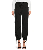 Gianni Bini Natasha Nylon Parachute Pull-On Pants