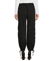 Gianni Bini Natasha Nylon Parachute Pull-On Pants