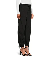 Gianni Bini Natasha Nylon Parachute Pull-On Pants