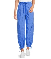 Gianni Bini Natasha Nylon Parachute Pull-On Pants